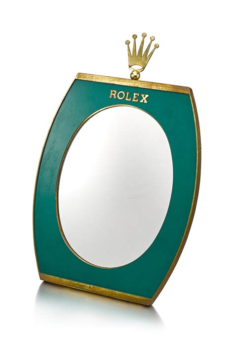 vintage rolex display mirror|Rolex Mirror .